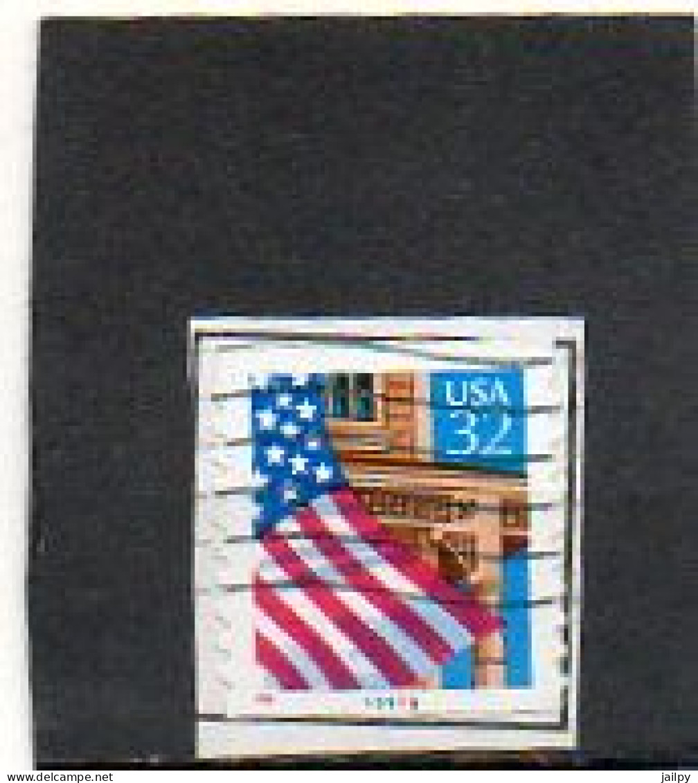 ETATS-UNIS   32 C   1996    Y&T : 2523   Roulette   N°99999  Sur Fragment  Oblitéré - Coils (Plate Numbers)