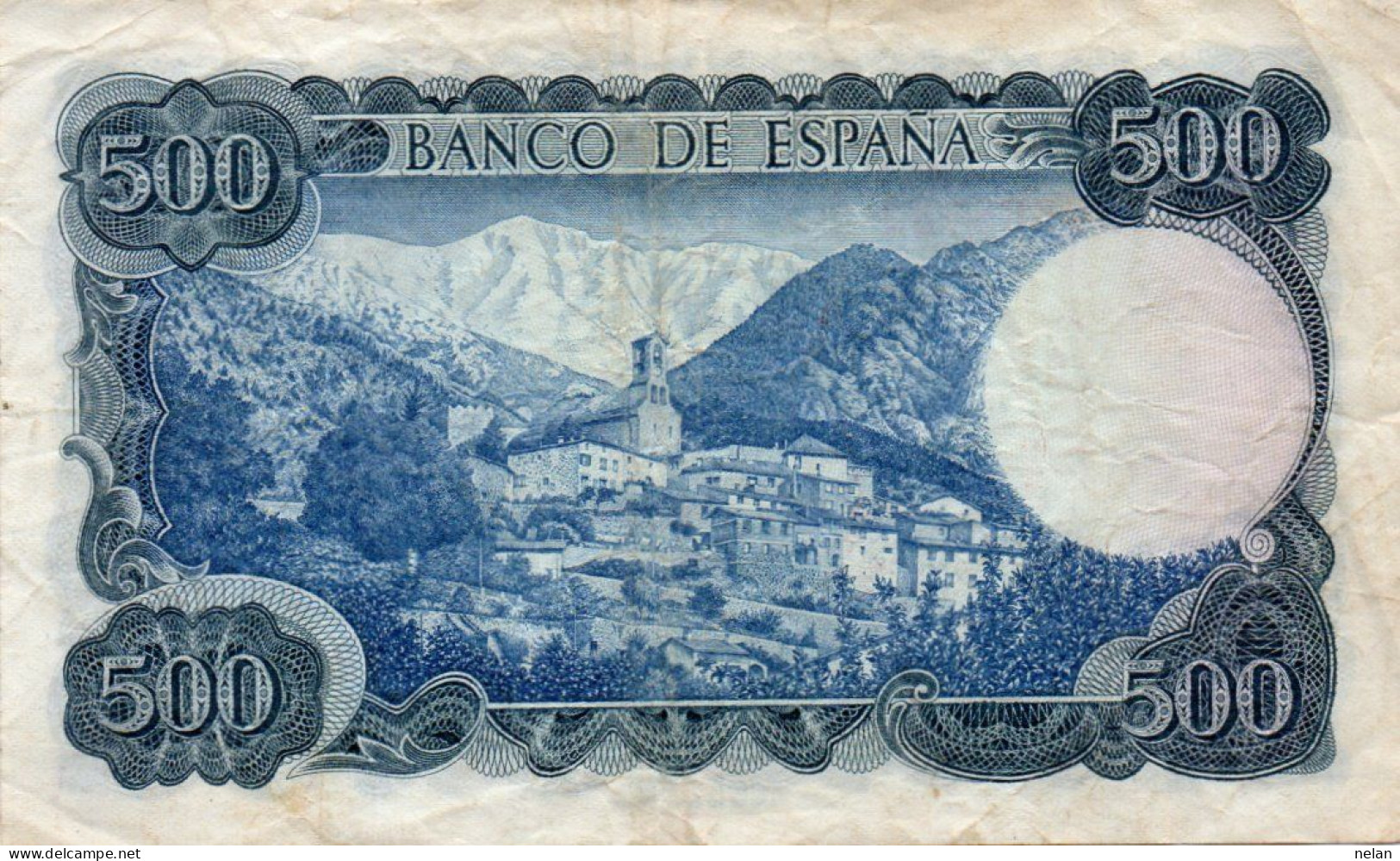 SPAIN 500 PESETAS 1971  P-153a.3  CIRC - 100 Peseten