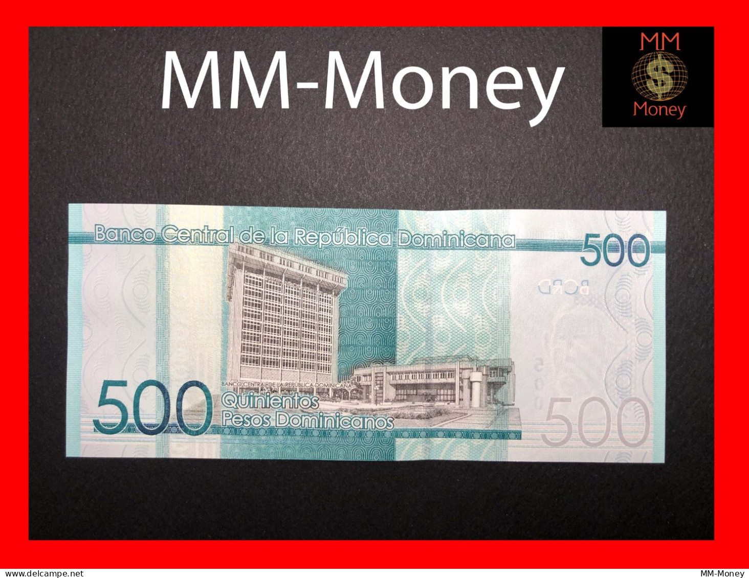 DOMINICANA 500 Pesos Dominicanos  2015  P. 192    UNC - Repubblica Dominicana