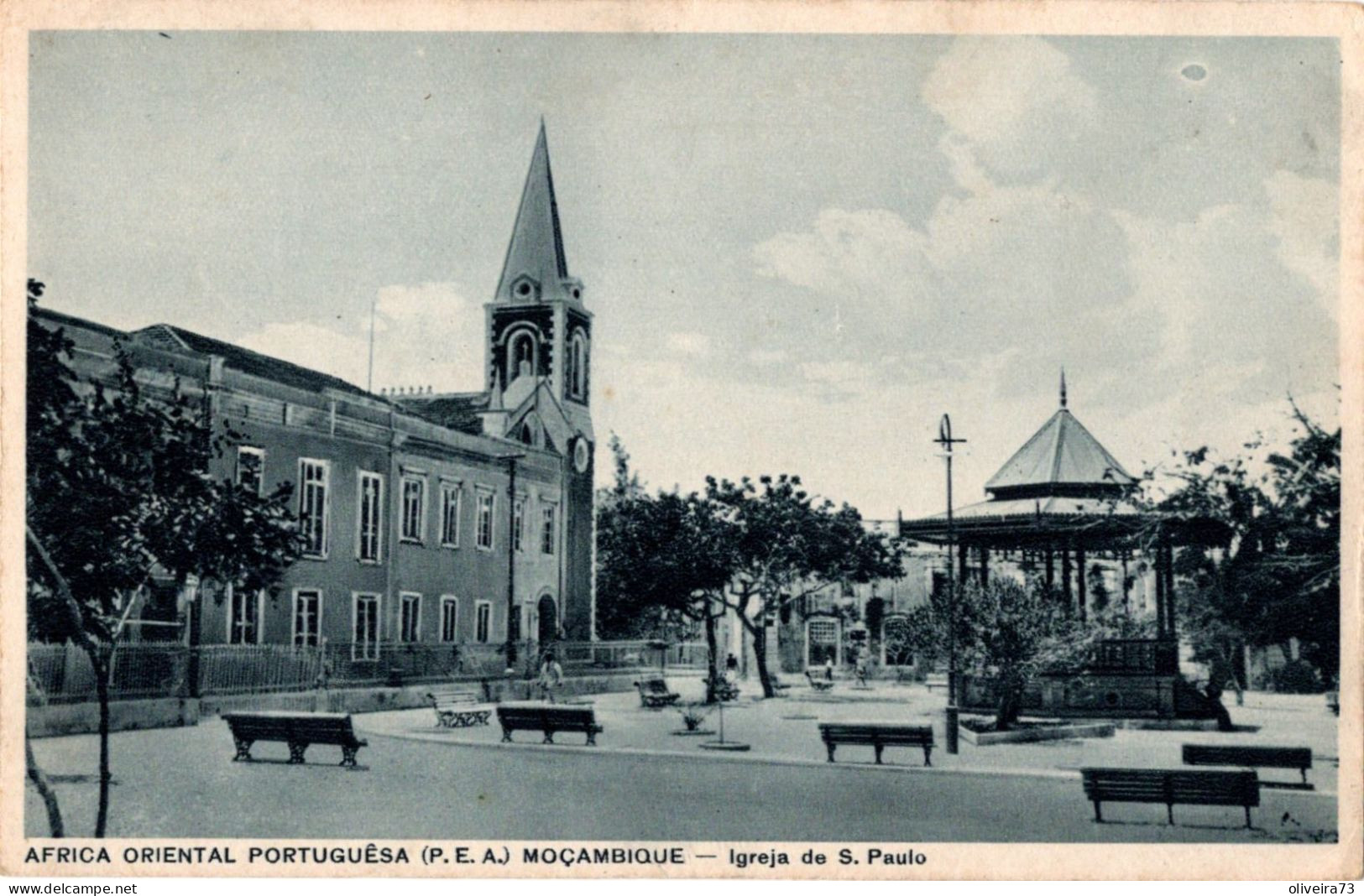 MOÇAMBIQUE - AFRICA ORIENTAL PORTUGUESA - Igreja De S. Paulo - Mozambique