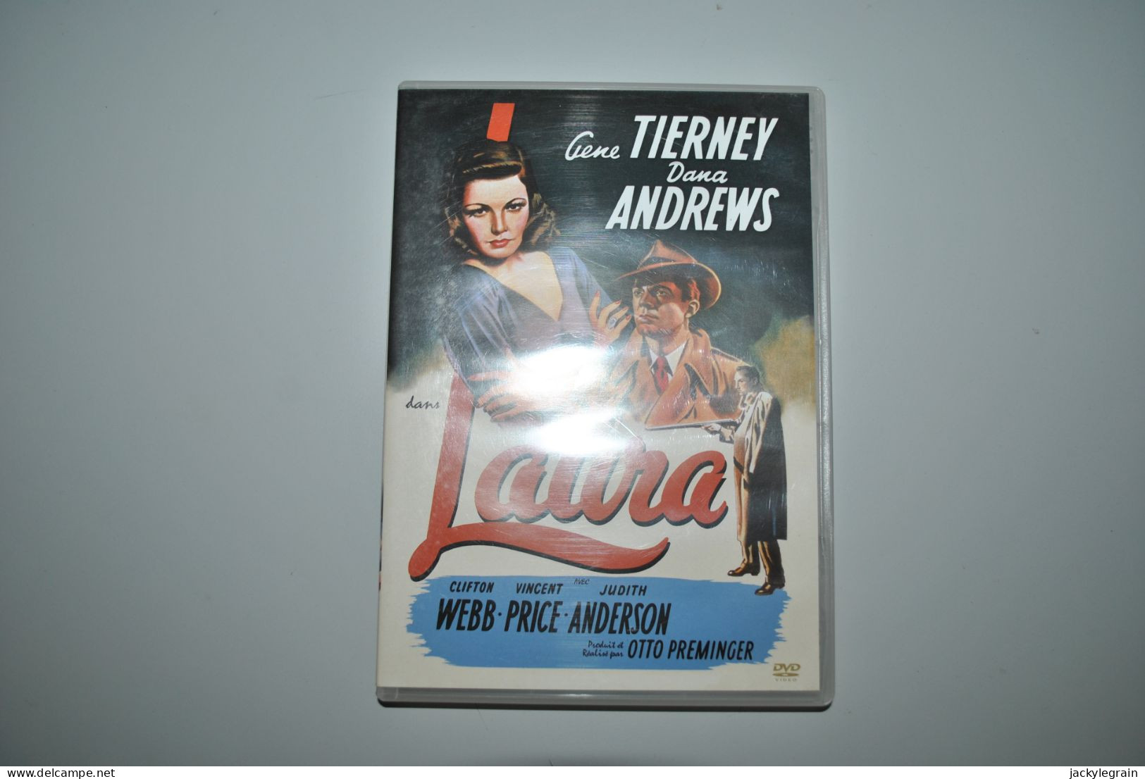 DVD "Laura"/Gene Tierney Langues Anglais/français Bon état Vente En Belgique Uniquement Envoi Bpost 3 € - Classiques