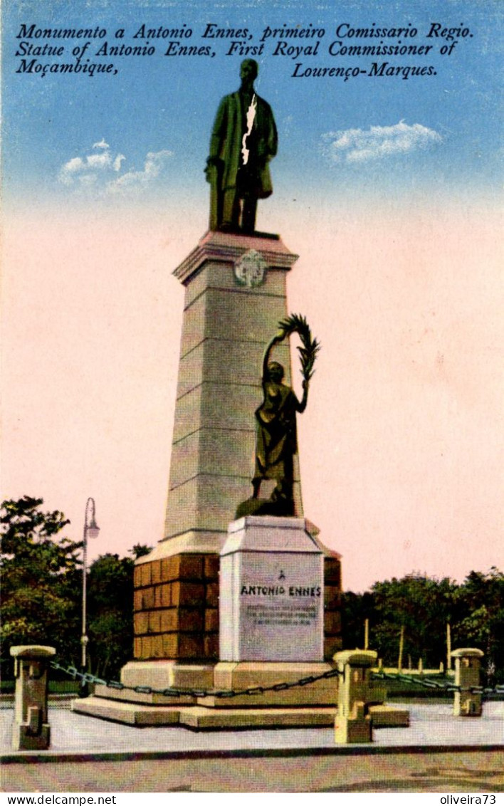 MOÇAMBIQUE - LOURENÇO MARQUES - Monumento A Antonio Ennes - Mozambique