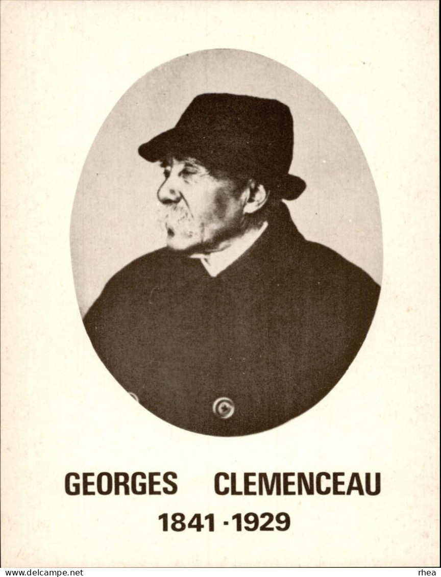 POLITIQUE - Georges CLEMENCEAU, La Grange Batelière à Moret Sur Loing - Personnages