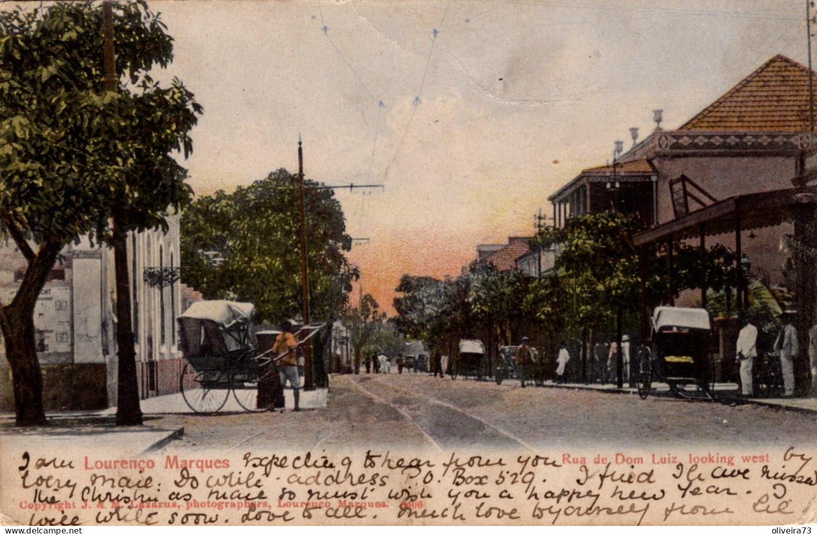 MOÇAMBIQUE - LOURENÇO MARQUES - Rua De D. Luiz - Mozambique