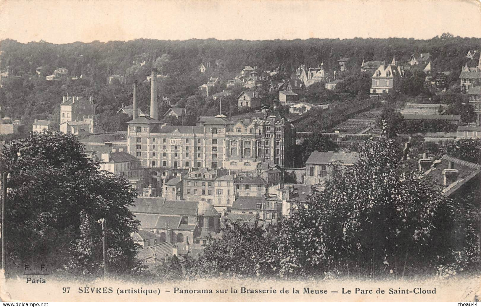 ¤¤   -   SEVRES   -   Panorama Sur La Brasserie De La Meuse   -  Le Parc Saint-Cloud    -   ¤¤ - Sevres