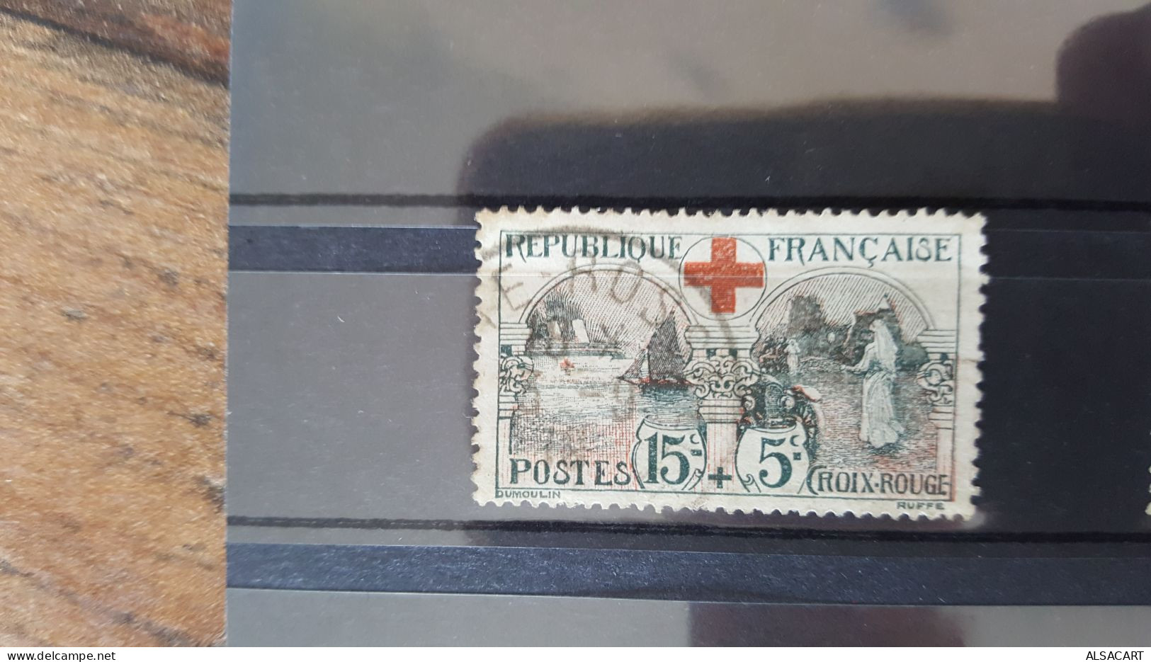 Timbre  Y/t  156 Croix Rouge Oblitéré - Used Stamps