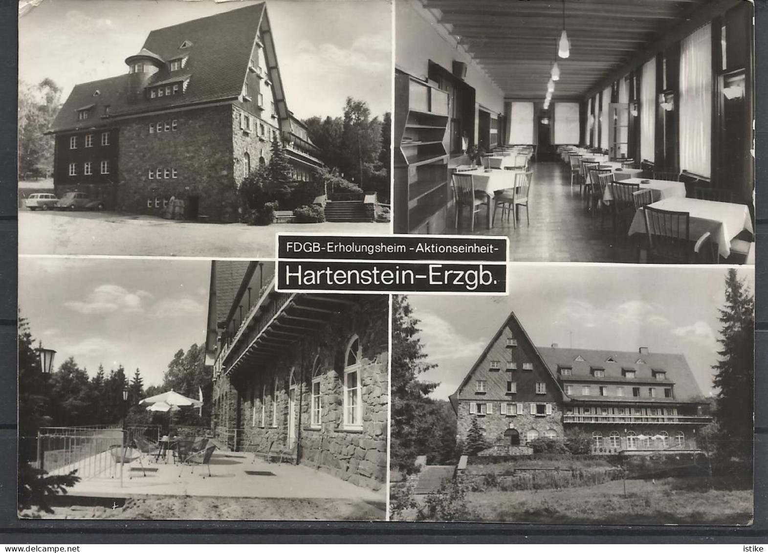 Germany, Hartenstein, FDGB-Erholungsheim-Actionseinheit, 1968. - Hartenstein