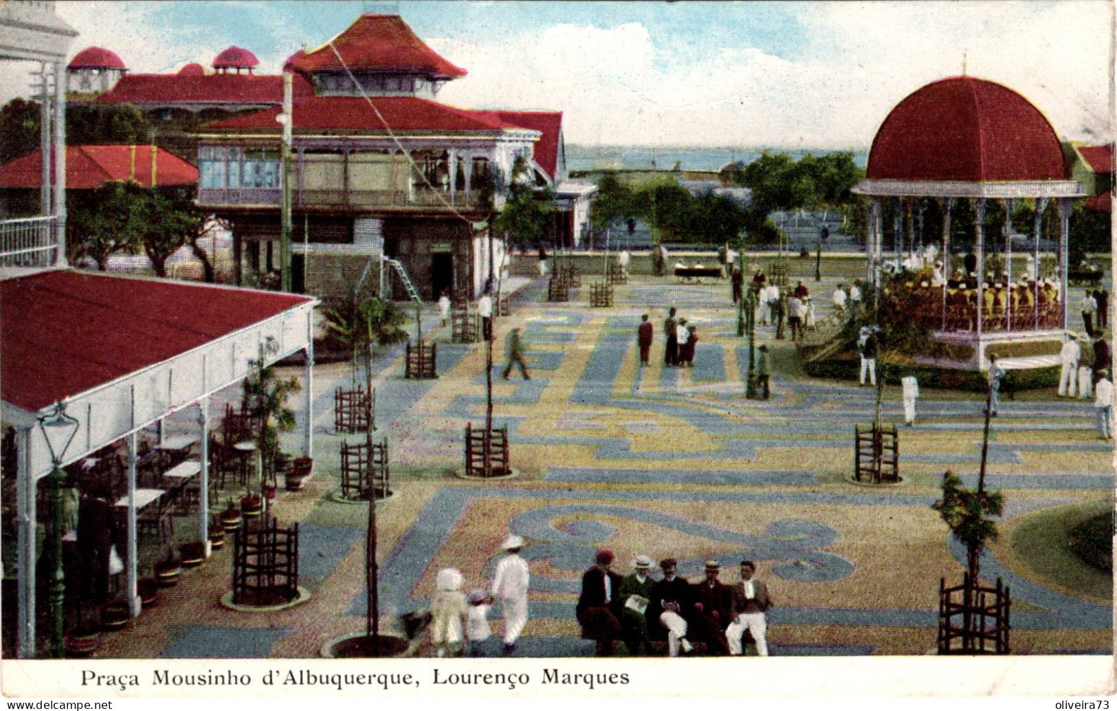 MOÇAMBIQUE - LOURENÇO MARQUES - Praça Mousinho De Albuquerque - Mozambique
