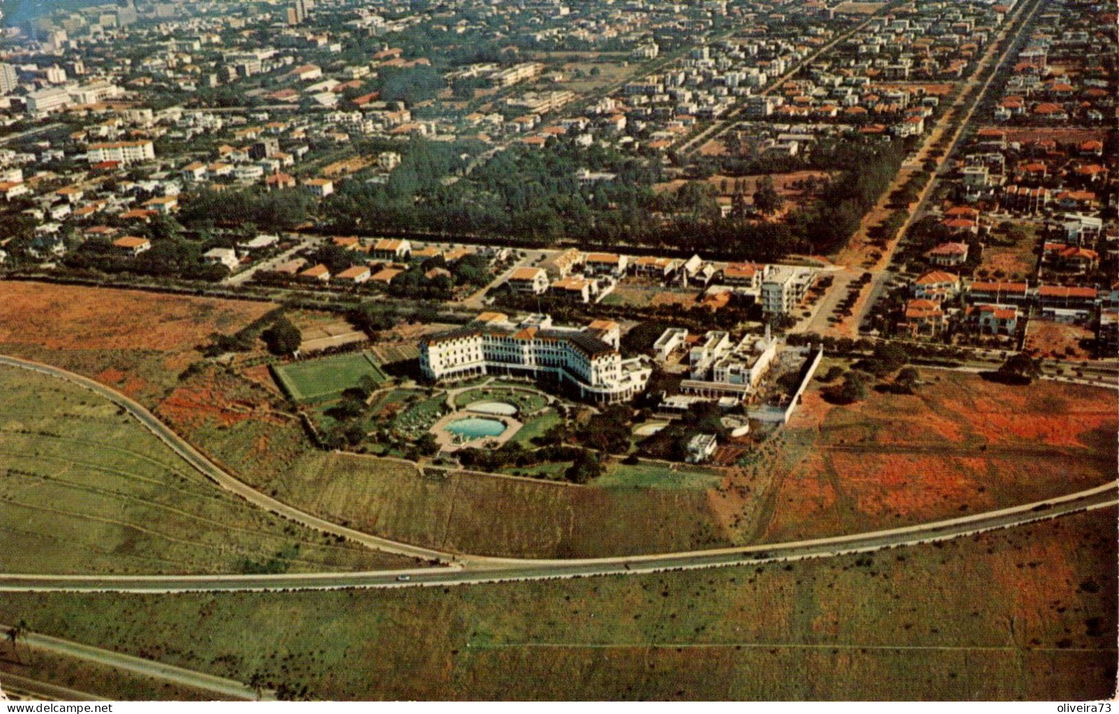 MOÇAMBIQUE - LOURENÇO MARQUES - Vista Aérea Do Bairro Da Carreira De Tiro - Mozambique