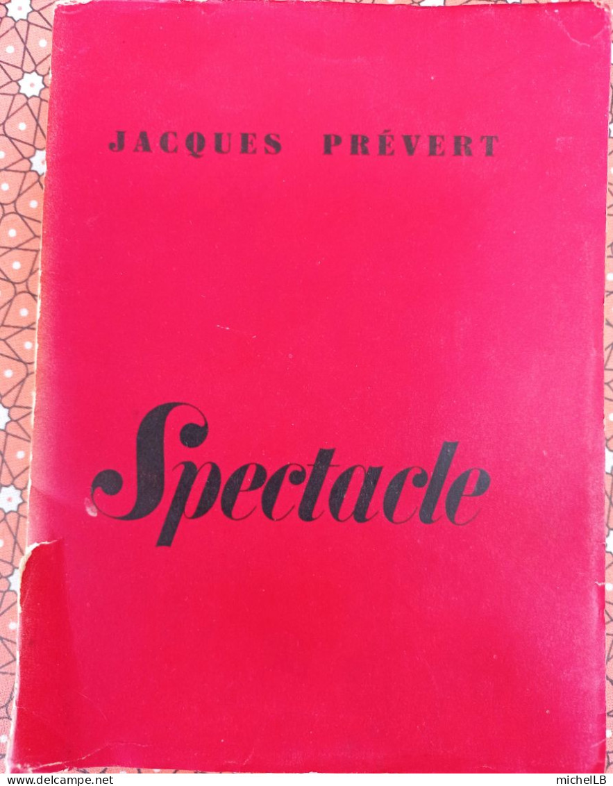 Jacques Prévert Spectacle - Auteurs Français