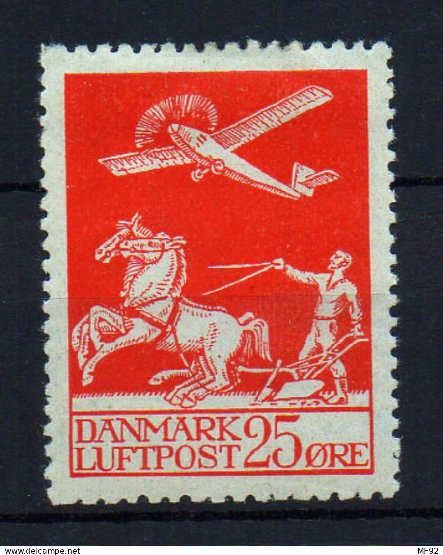 Dinamarca (aéreo) Nº 3 - Poste Aérienne