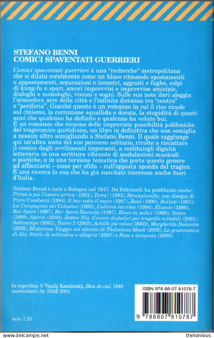 # Stefano Benni - Comici Spaventati Guerrieri - Universale Feltrinelli N. 1078 - Grote Schrijvers