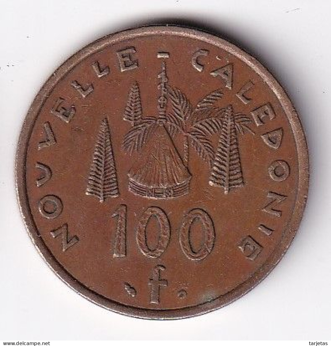 MONEDA DE NUEVA CALEDONIA 100 FRANCS DEL AÑO 2002 (COIN-MONEDA) - Nouvelle-Calédonie