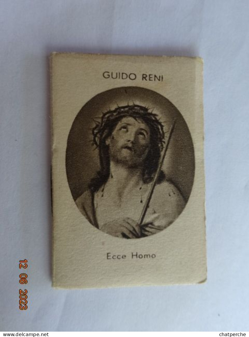 CALENDRIER 1945 GUIDO RENI ECCE HOMO CHRIST COURONNE EPINES - Petit Format : 1941-60