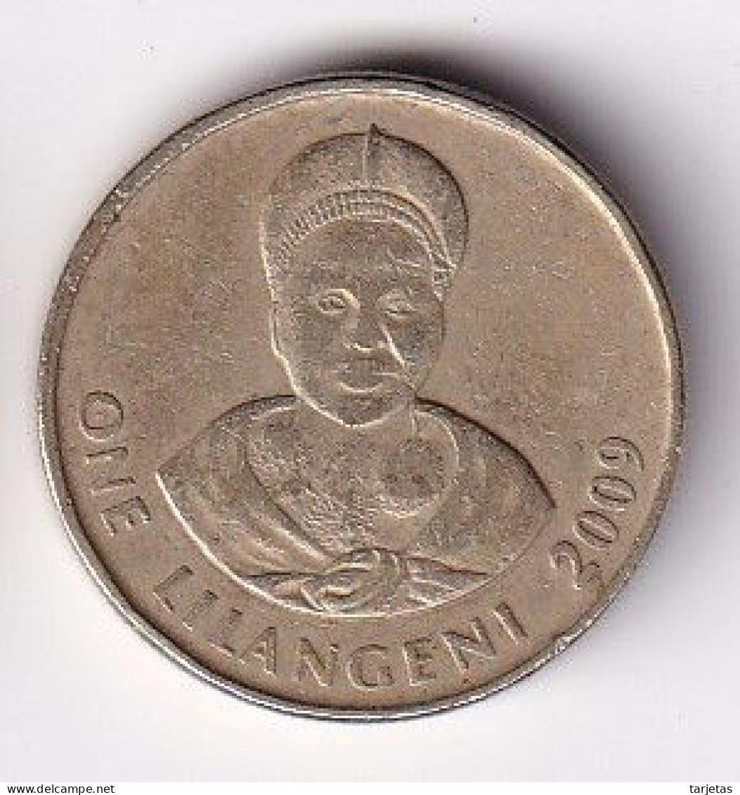 MONEDA DE SWAZILAND DE 1 LILANGENI DEL AÑO 2009 (COIN) - Swasiland