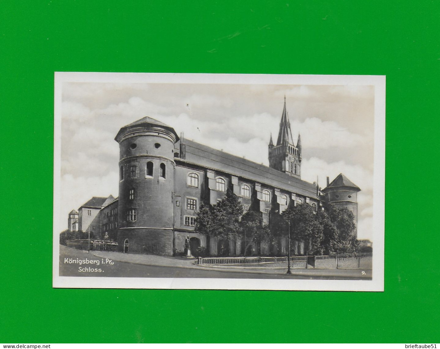 AK  KÖNIGSBERG I.Pr.  1930   #  SCHLOSS #  Stadtansicht - Ostpreussen