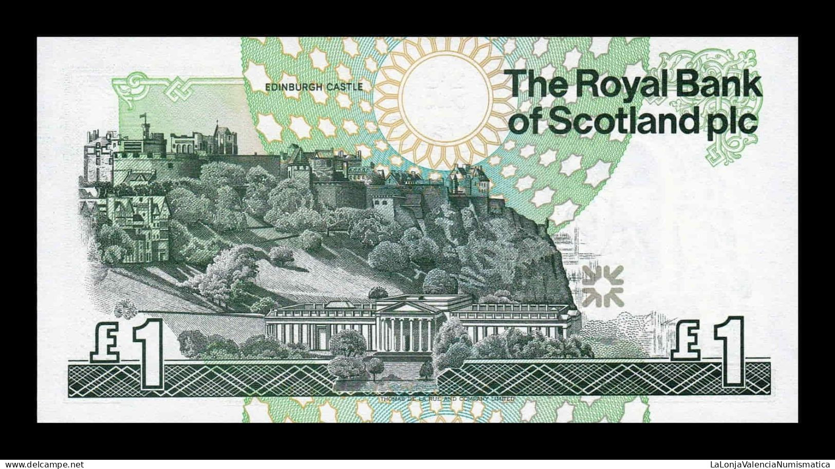 Escocia Scotland 1 Pound Lord Ilay 1999 Pick 351d Sc Unc - 1 Pound