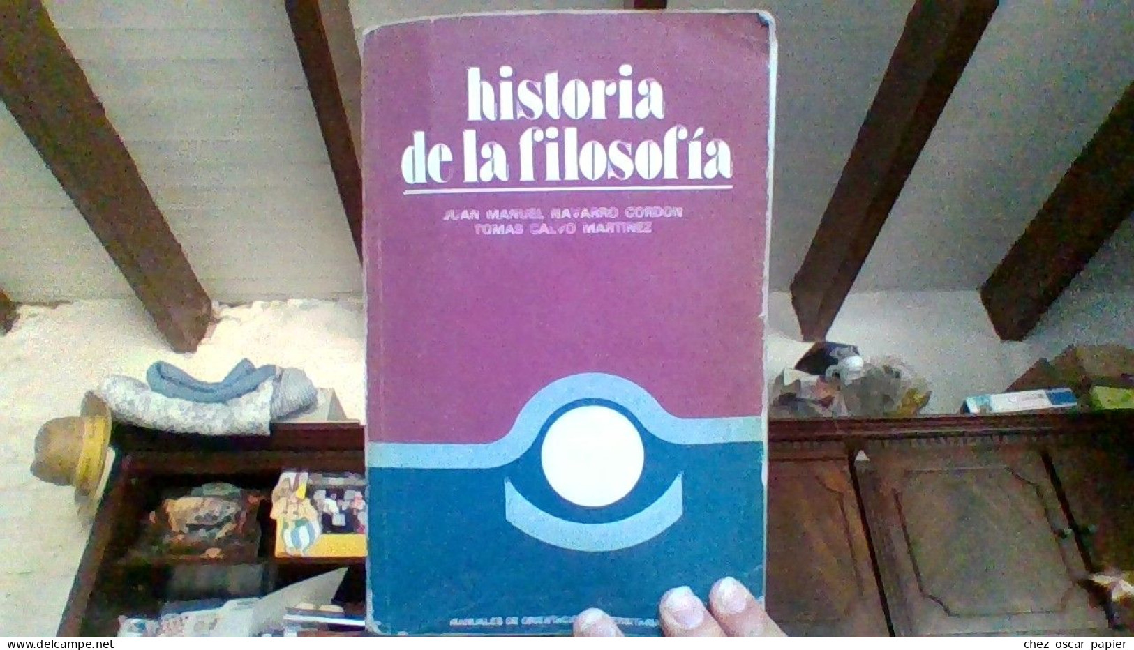 Historia De La Filosofia Juan Manuel Navarro Cordon Martinez - Schulbücher