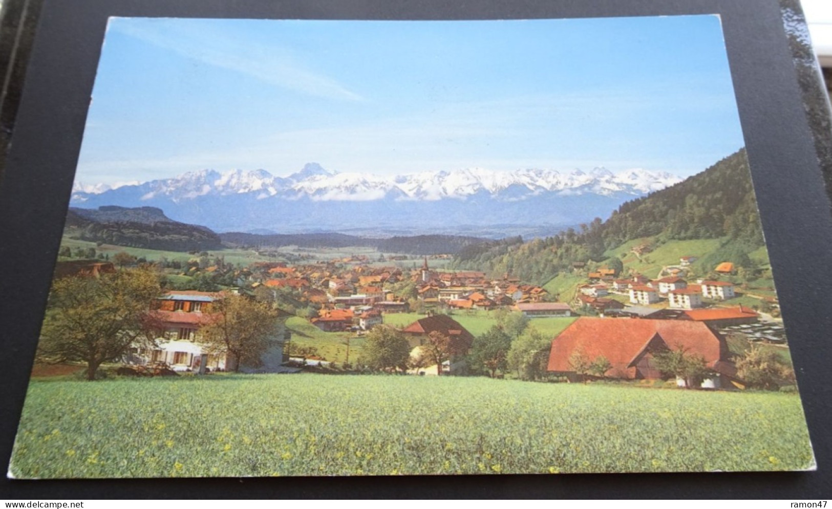 Oberdiessbach - Mit Gantrischkette Und Stockhorn - Foto + Verlag N. Oberli, Oberdiessbach - # 17855 - Oberdiessbach