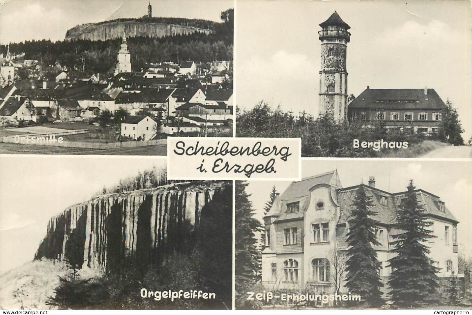 Germany Scheibenberg Im Erzgebirge Multi View - Scheibenberg