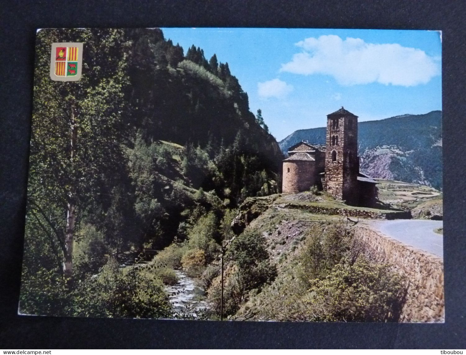 ANDORRE ANDORRA AVEC YT 166 LA SARDANNE - CANILLOEGLISESAINT JEAN DE CASSELLES - Storia Postale