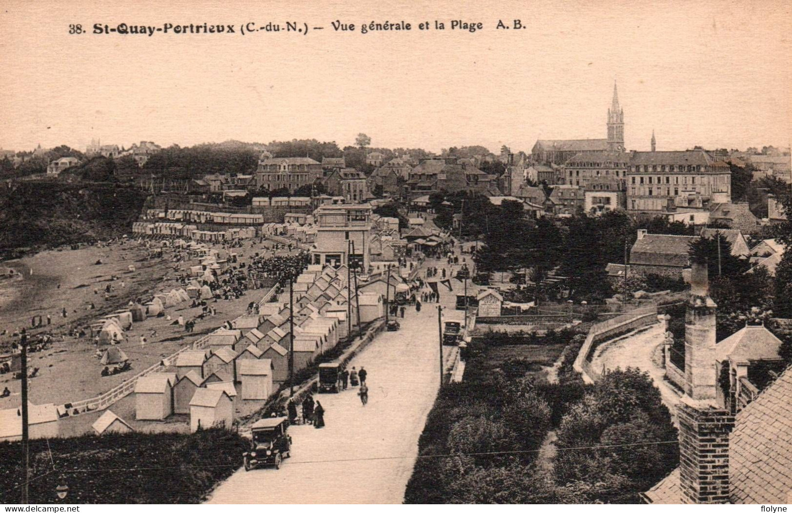 Saint Quay Portrieux - Vue Générale Et La Plage - Saint-Quay-Portrieux