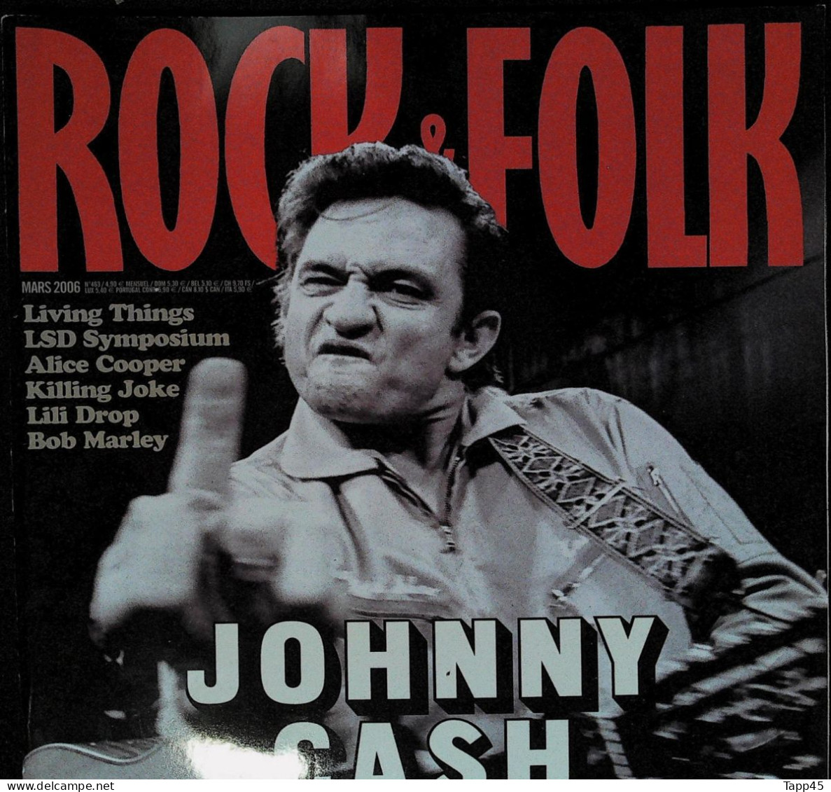 Livres, Revues > Jazz, Rock, Country, Blues > Johnny Cash  >  Réf : C R 1 - 1950-Now