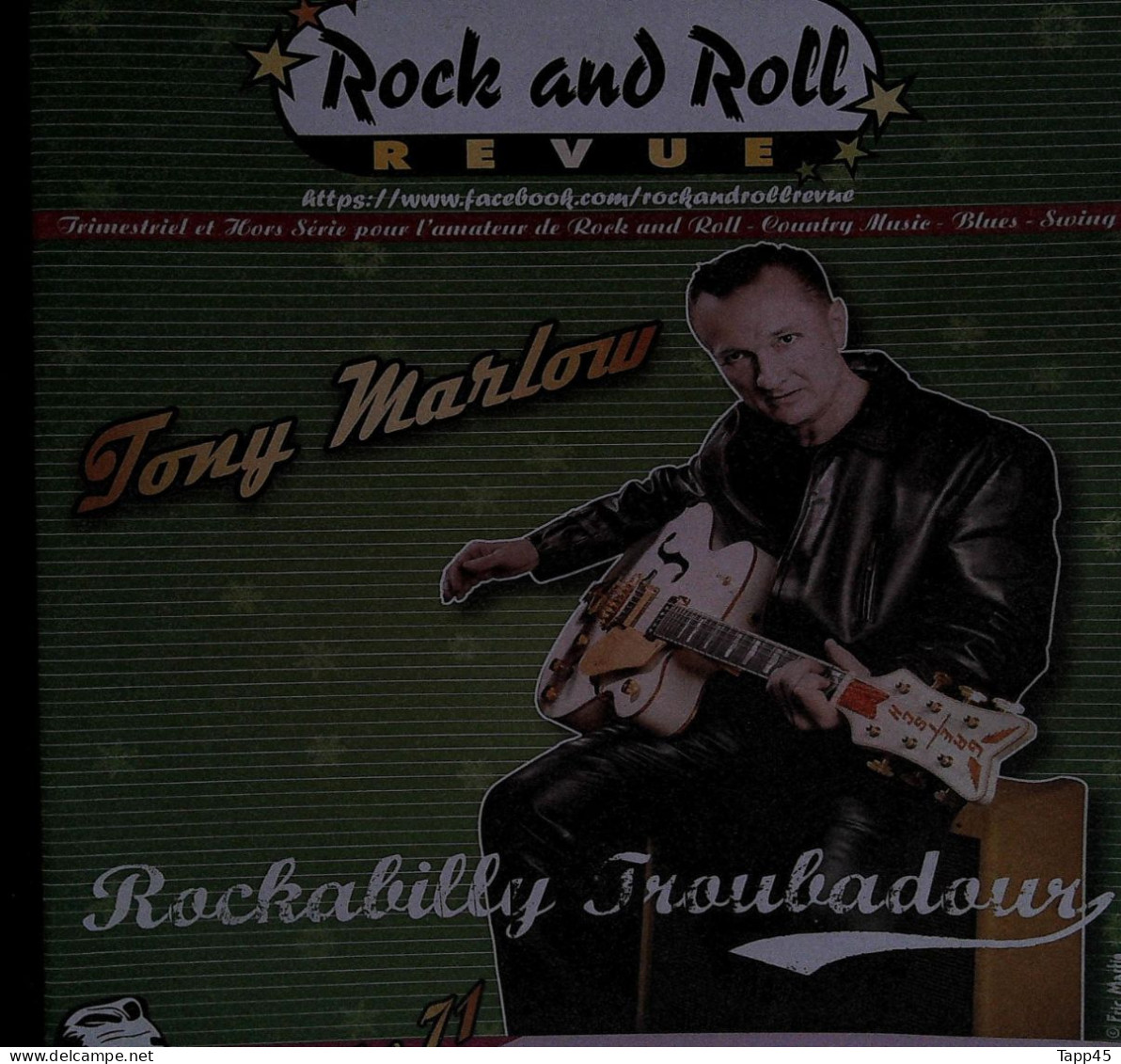 Livres, Revues > Jazz, Rock, Country, Blues > Tony Marlow    >  Réf : C R 1 - 1950-Heden