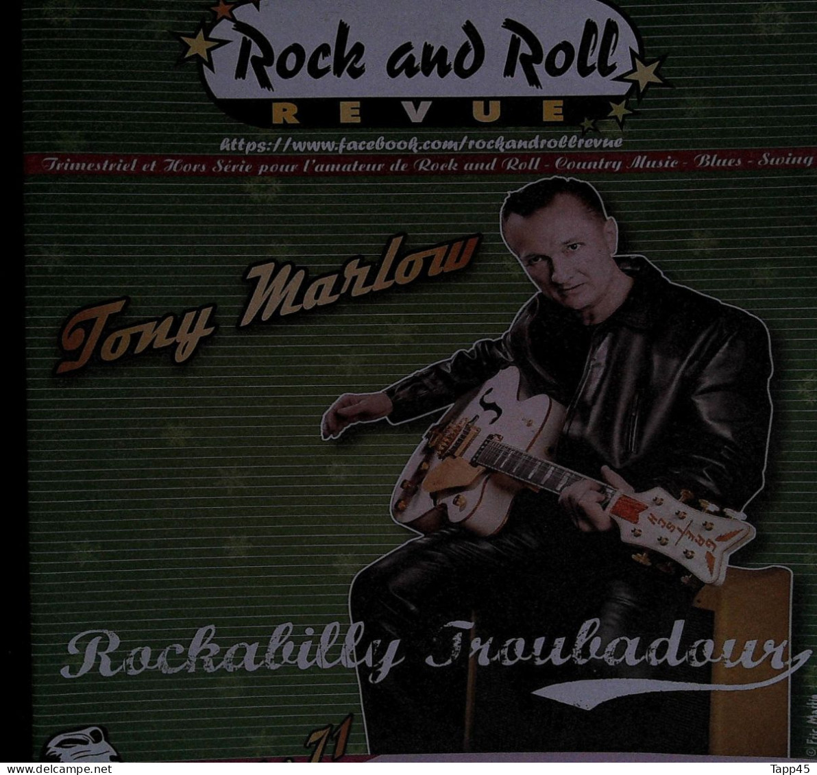 Livres, Revues > Jazz, Rock, Country, Blues > Tony Marlow    >  Réf : C R 1 - 1950-Hoy