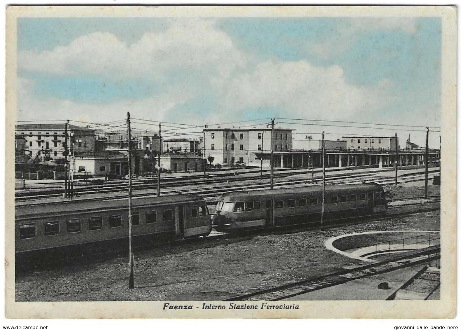 Faenza - Interno Stazione Ferroviaria - Treno Train - H5402 - Faenza