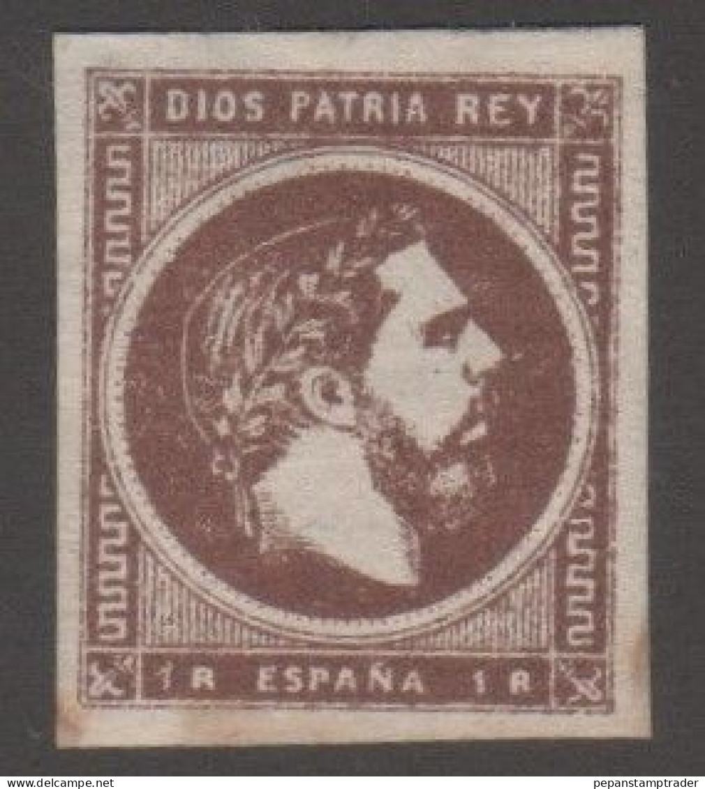 Spain - #X7 - MG - Carlist Stamp - Unused Stamps