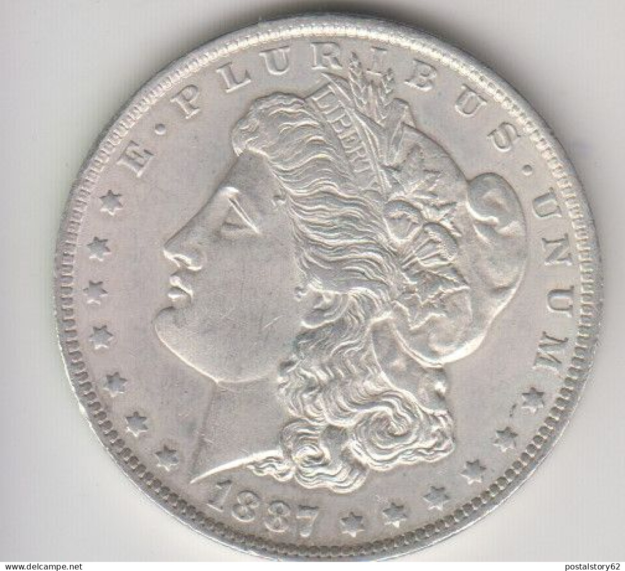 Stati Uniti, U.S.A. Dollar 1887 " O " ( Morgan Dollar ) Km # 110 Arg. 900% Spl/Fdc - 1878-1921: Morgan