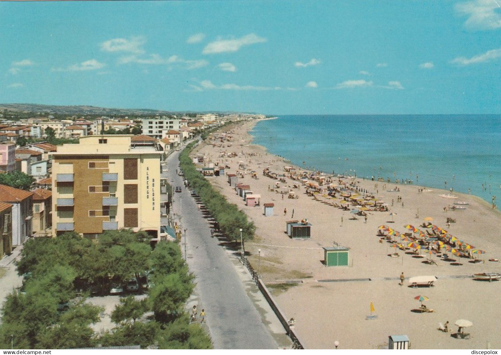 Z5860 Senigallia (Ancona) - Hotel Bologna - Panorama / Viaggiata 1971 - Senigallia