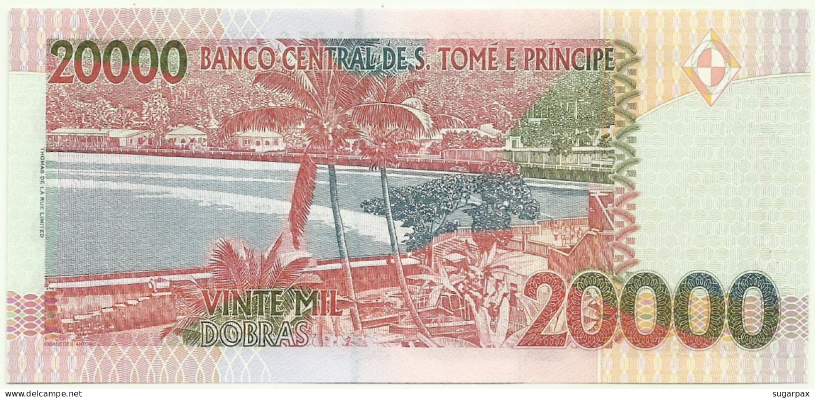 SAINT THOMAS & PRINCE - 2 X 20.000 DOBRAS - 31.12.2013 - P. 67.e - Unc. - Prefix CA - 20000 - Sao Tomé Et Principe
