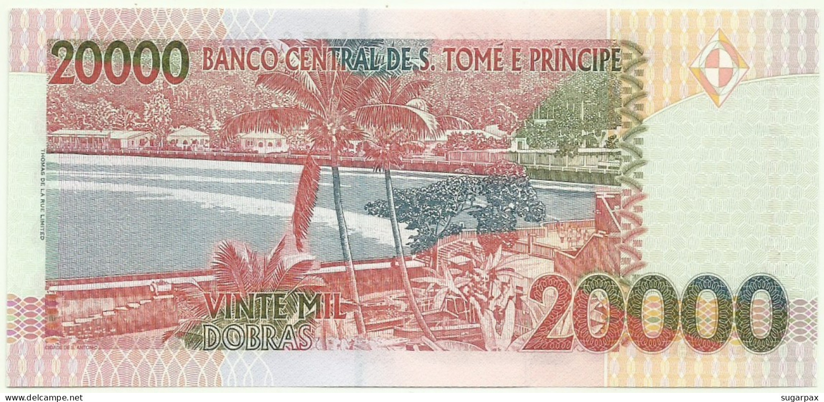 SAINT THOMAS & PRINCE - 20.000 DOBRAS - 31.12.2013 - P. 67.e - Unc. - Prefix CA - 20000 - Sao Tomé Et Principe