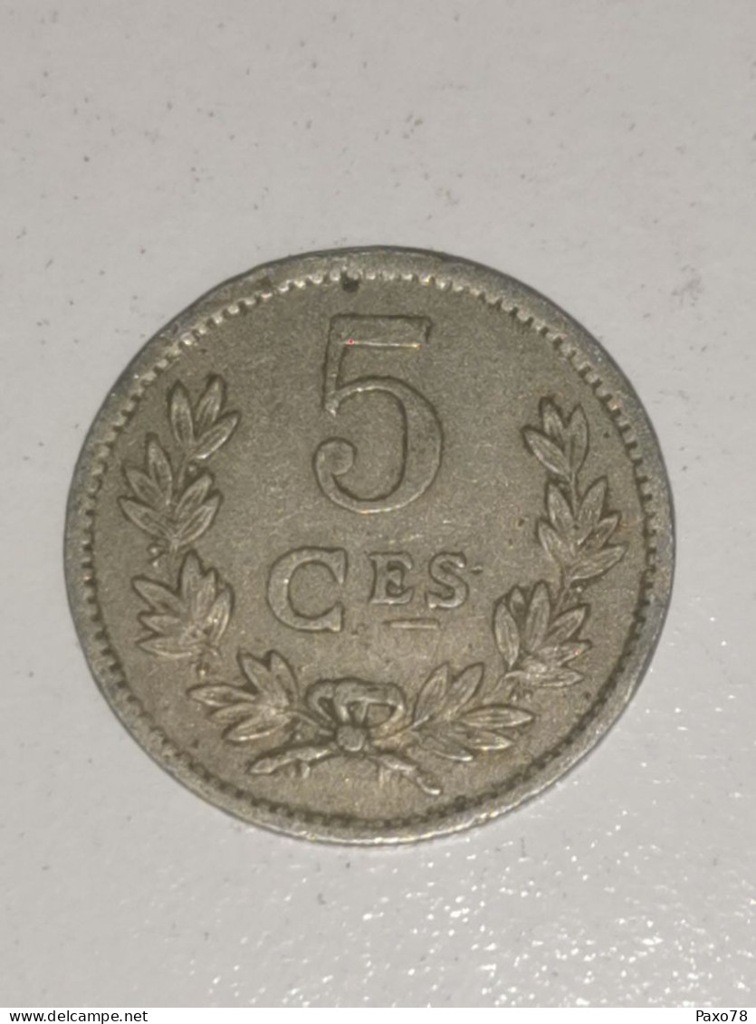 Luxembourg, 5 Centimes Charlotte 1924 - Luxemburg