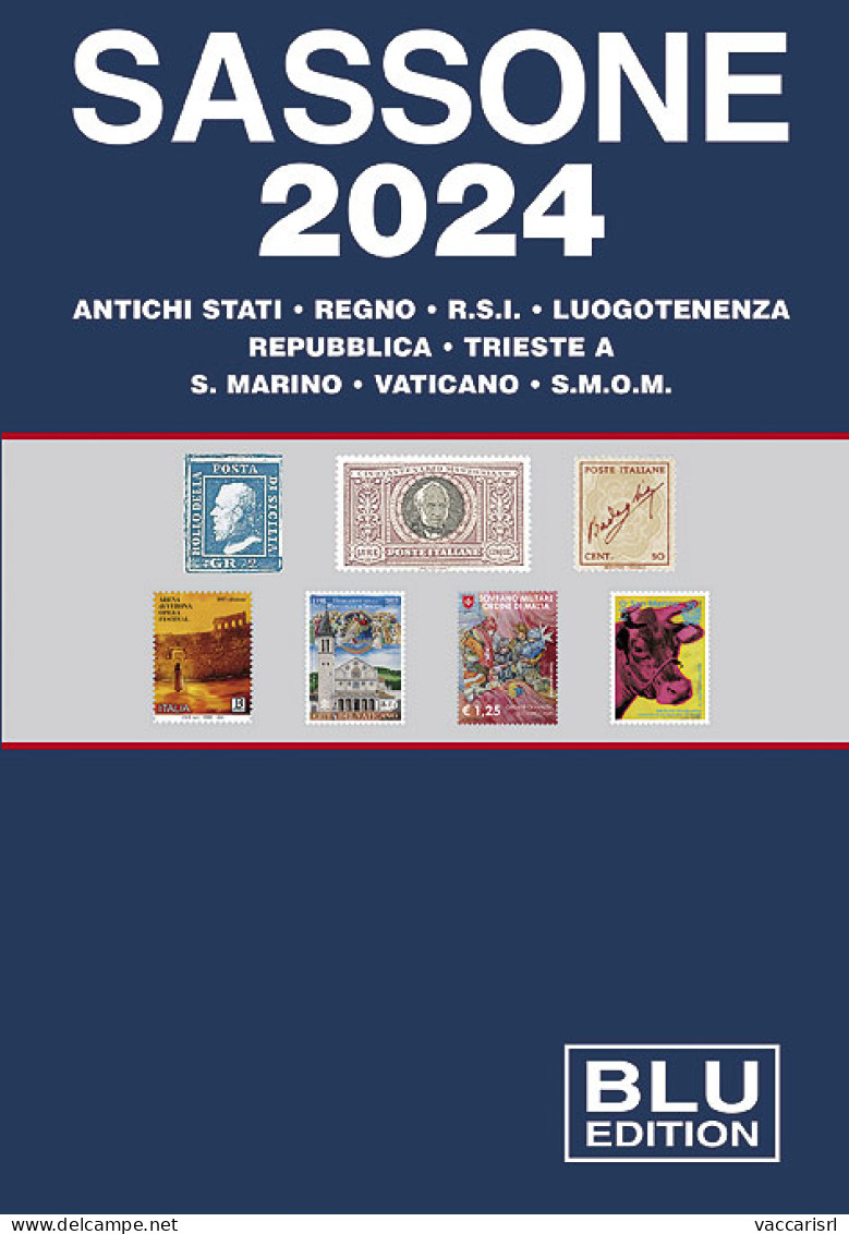 SASSONE BLU 2024 - Antichi Stati - Regno - RSI - Luogotenenza - Repubblica Italiana - Trieste A.M.G.-V.G. - Trieste A.M. - Italie