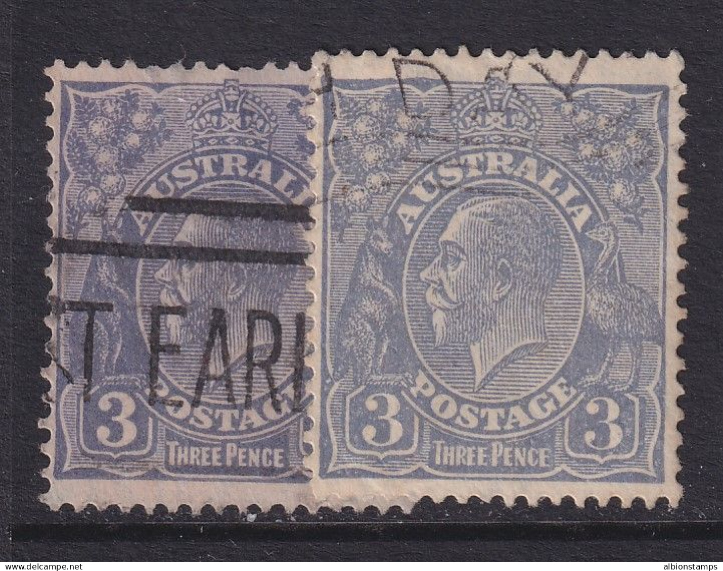 Australia, Scott 72-72a (SG 100, 100b), Used - Oblitérés