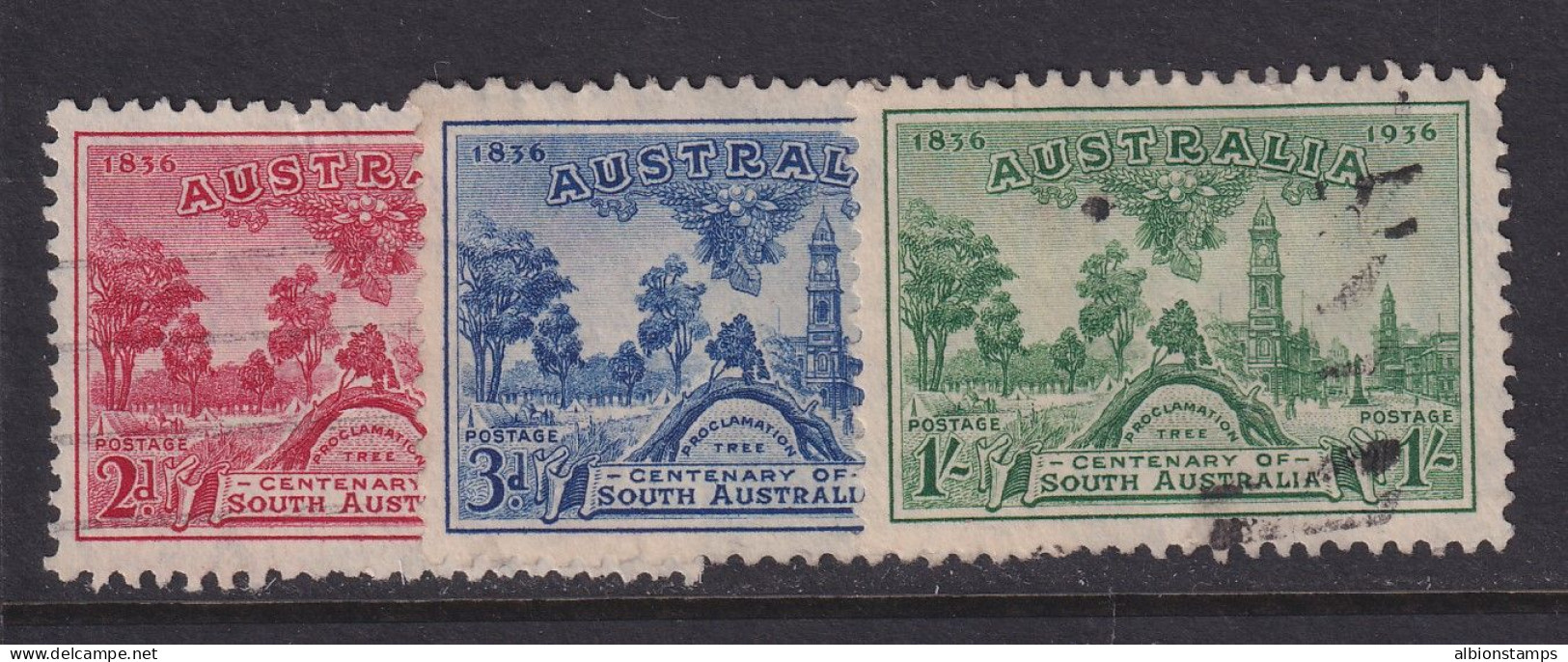 Australia, Scott 159-161 (SG 161-163), Used - Usati