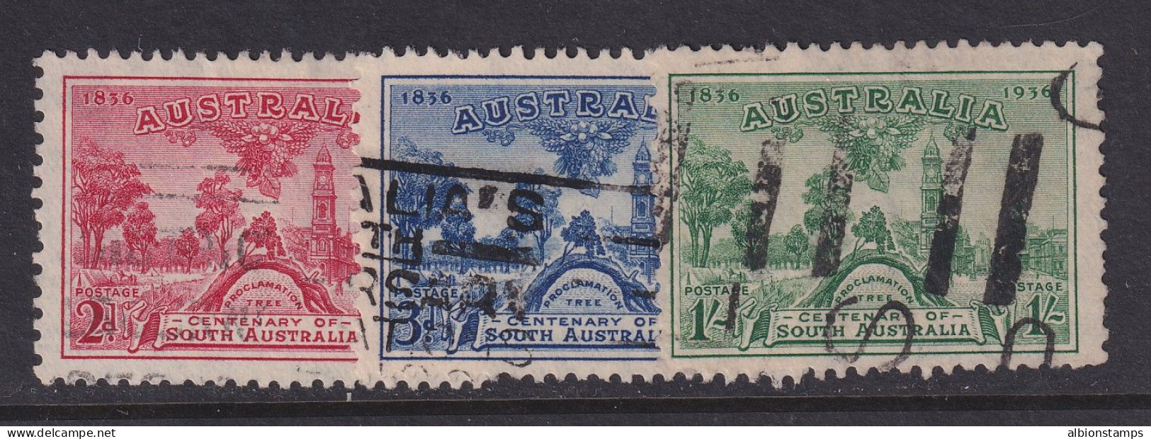 Australia, Scott 159-161 (SG 161-163), Used - Usados