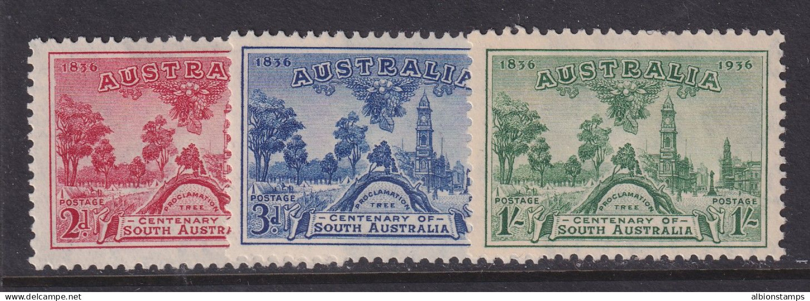 Australia, Scott 159-161 (SG 161-163), MLH - Neufs