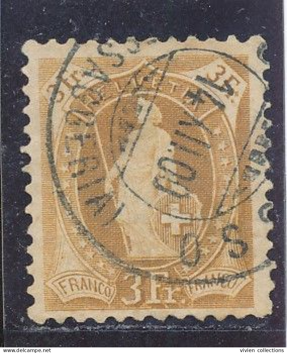 Suisse Helvetia N° 80 Oblitéré Sans Croix De Contrôle ? - Unused Stamps