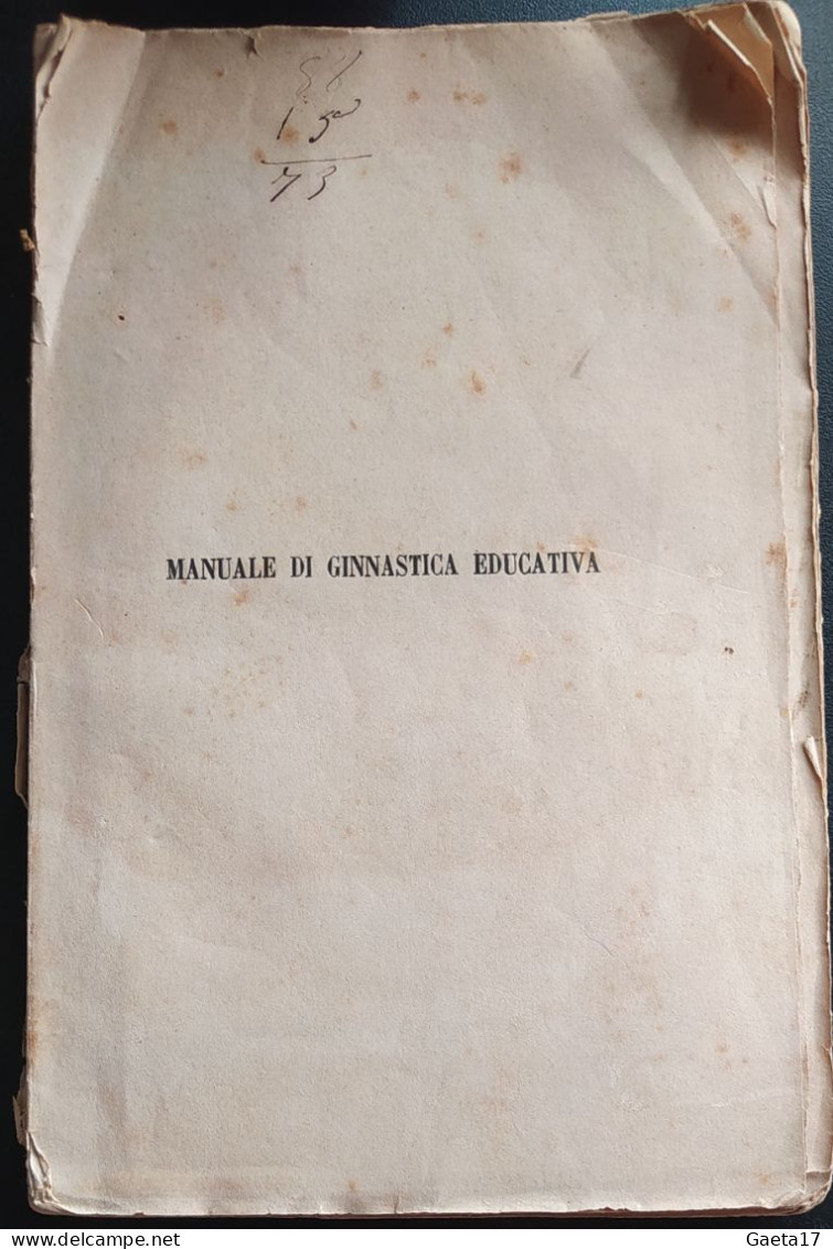 Manuale Di Ginnastica Educativa Per Le Scuole Elementari (1880) - Sonstige & Ohne Zuordnung