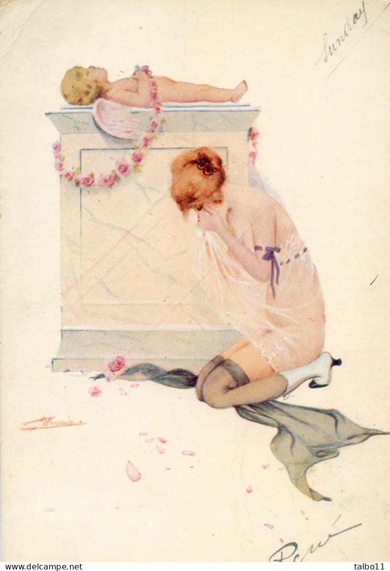 Illustrateur S. Meunier -Semaine De Cupidon - Sunday - Meunier, S.