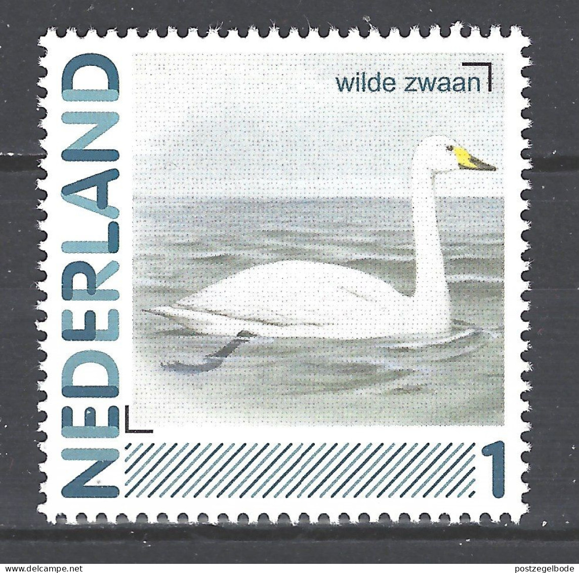 NVPH Netherlands Nederland Niederlande Pays Bas MNH; Wilde Zwaan Swan Cisne Cygne Vogel Bird Ave Oiseau - Swans