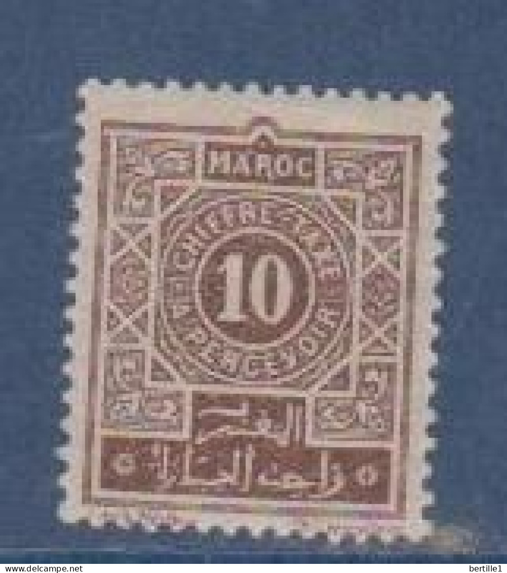 MAROC          N°  YVERT   TAXE 29  NEUF AVEC CHARNIERES   ( CHARN 05/43 ) - Postage Due