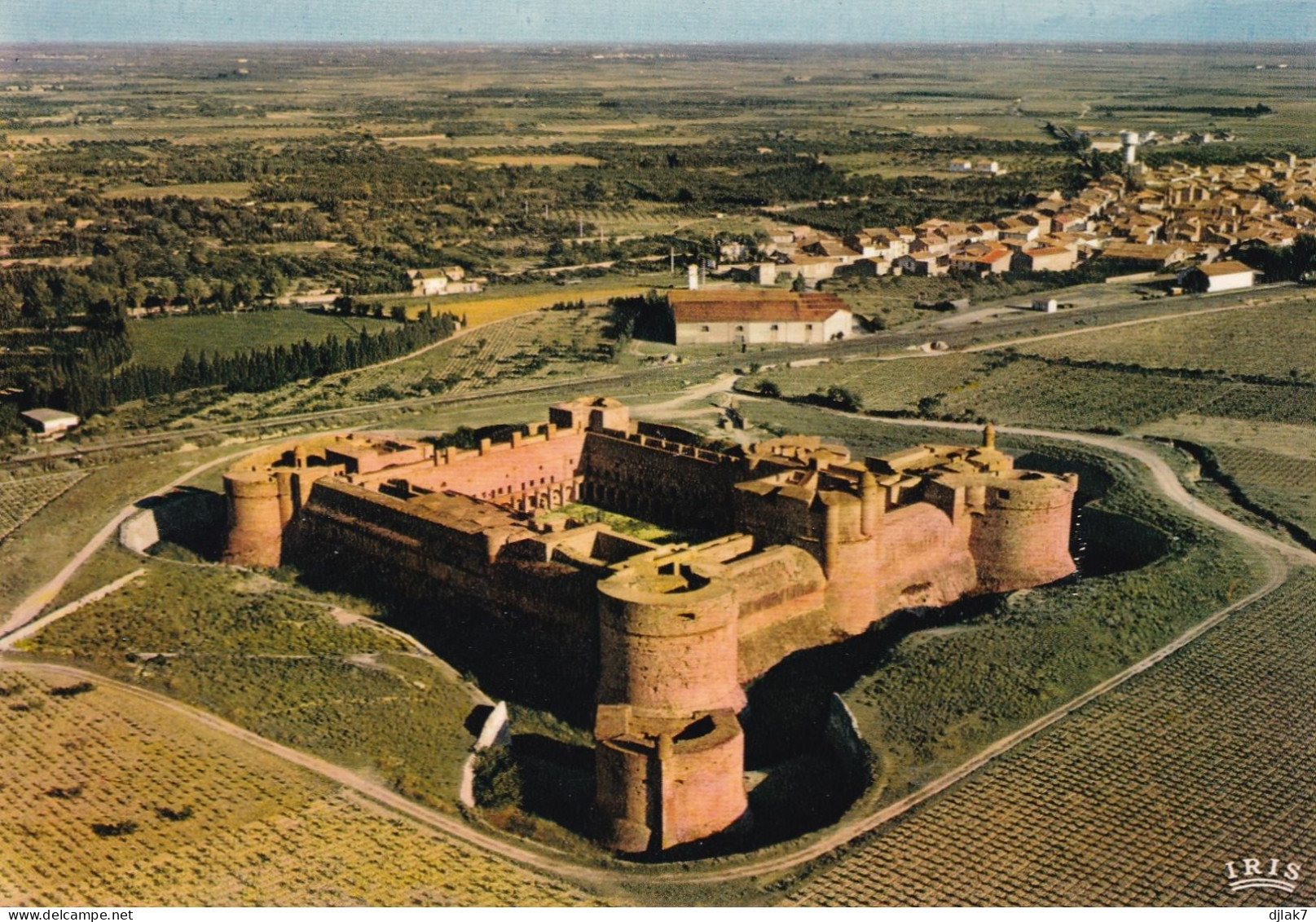 66 Salses Le Chateau De Salses Vu Du Ciel - Salses