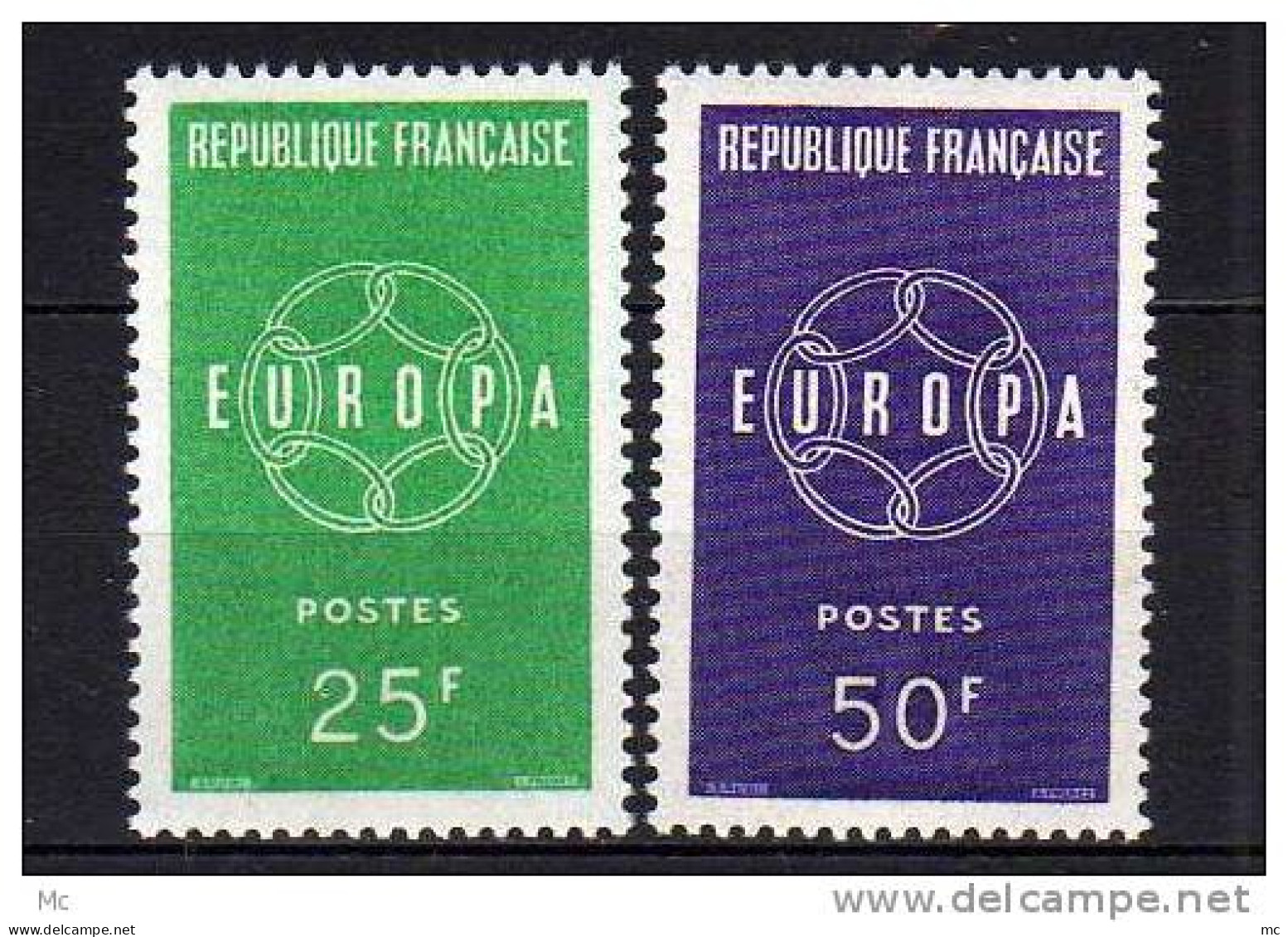 Europa France De 1959 Luxe ** - 1959