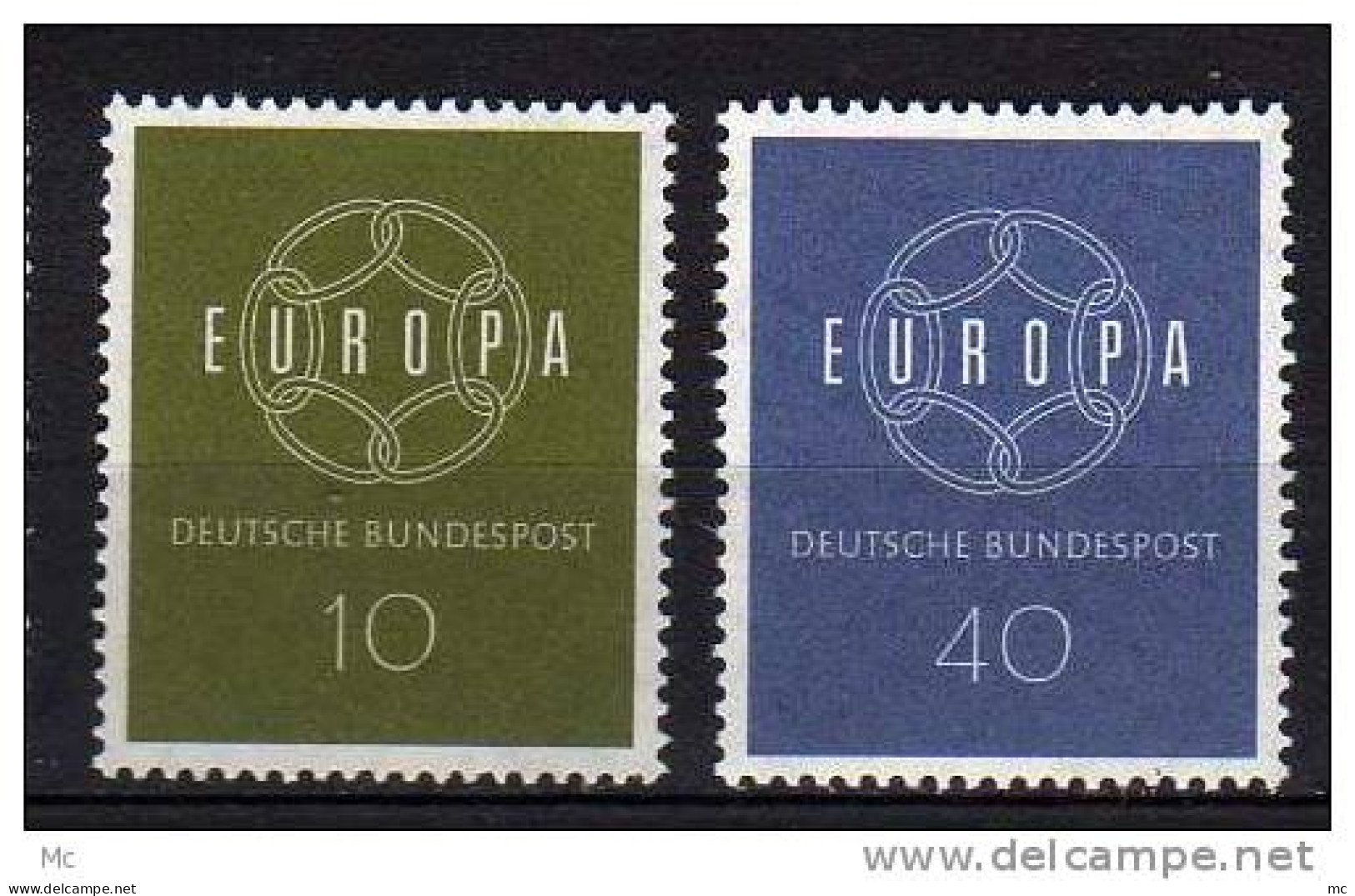 Europa Allemagne De 1959 Luxe ** - 1959