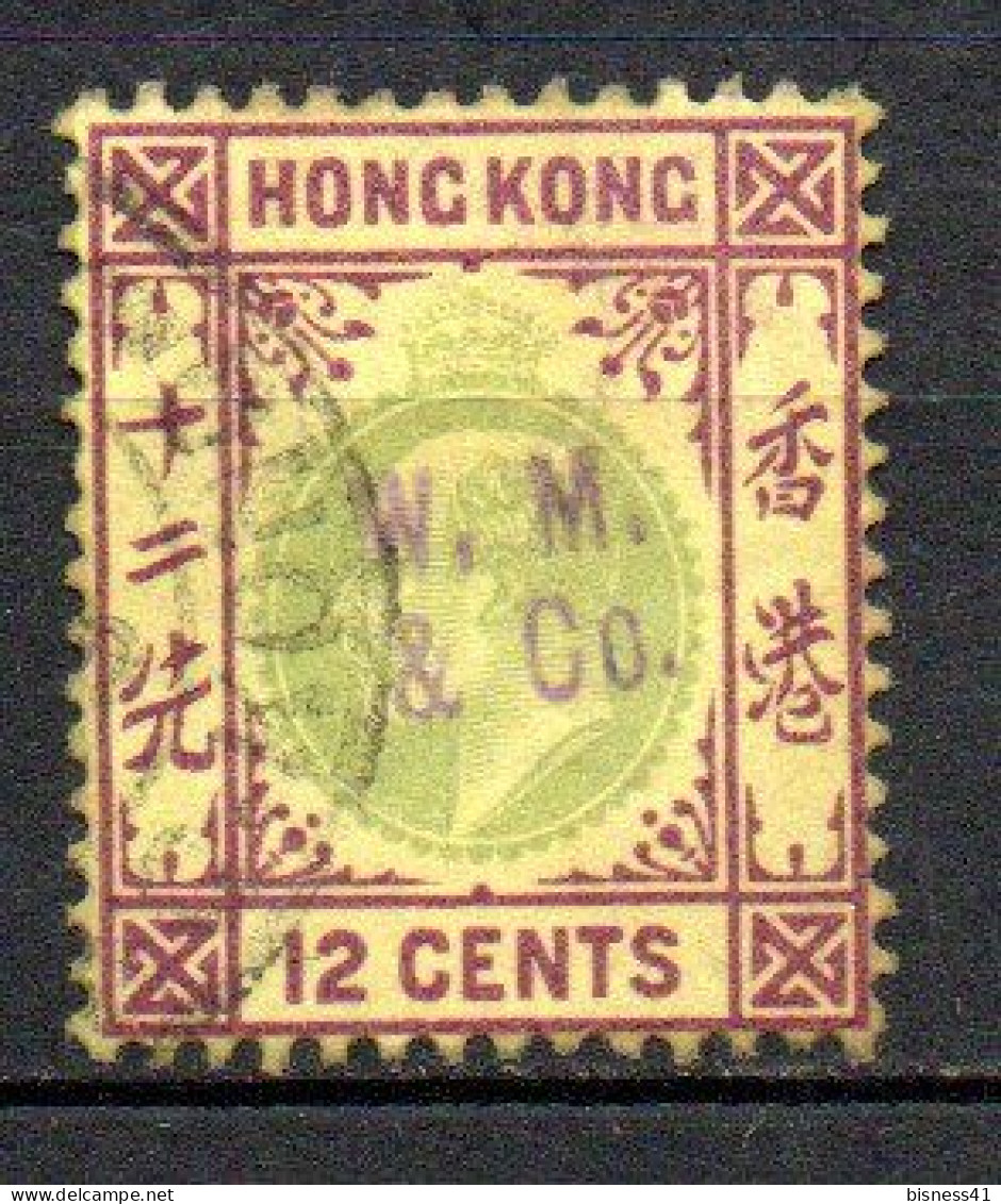 Col33 Colonie Britannique Hong Kong 1903 N° 68 Oblitéré Cote 2020 :  3,00€ - Gebraucht